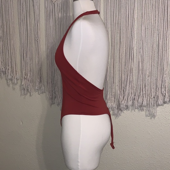 EXPRESS ONE ELEVEN BRICK THONG BODYSUIT - Picture 4 of 9